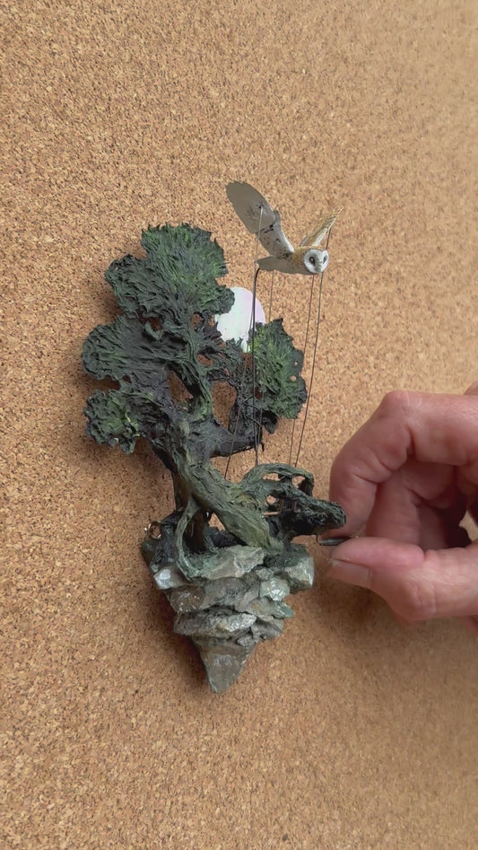 Workshop: Automata: Barn Owl (Wall Mounted)